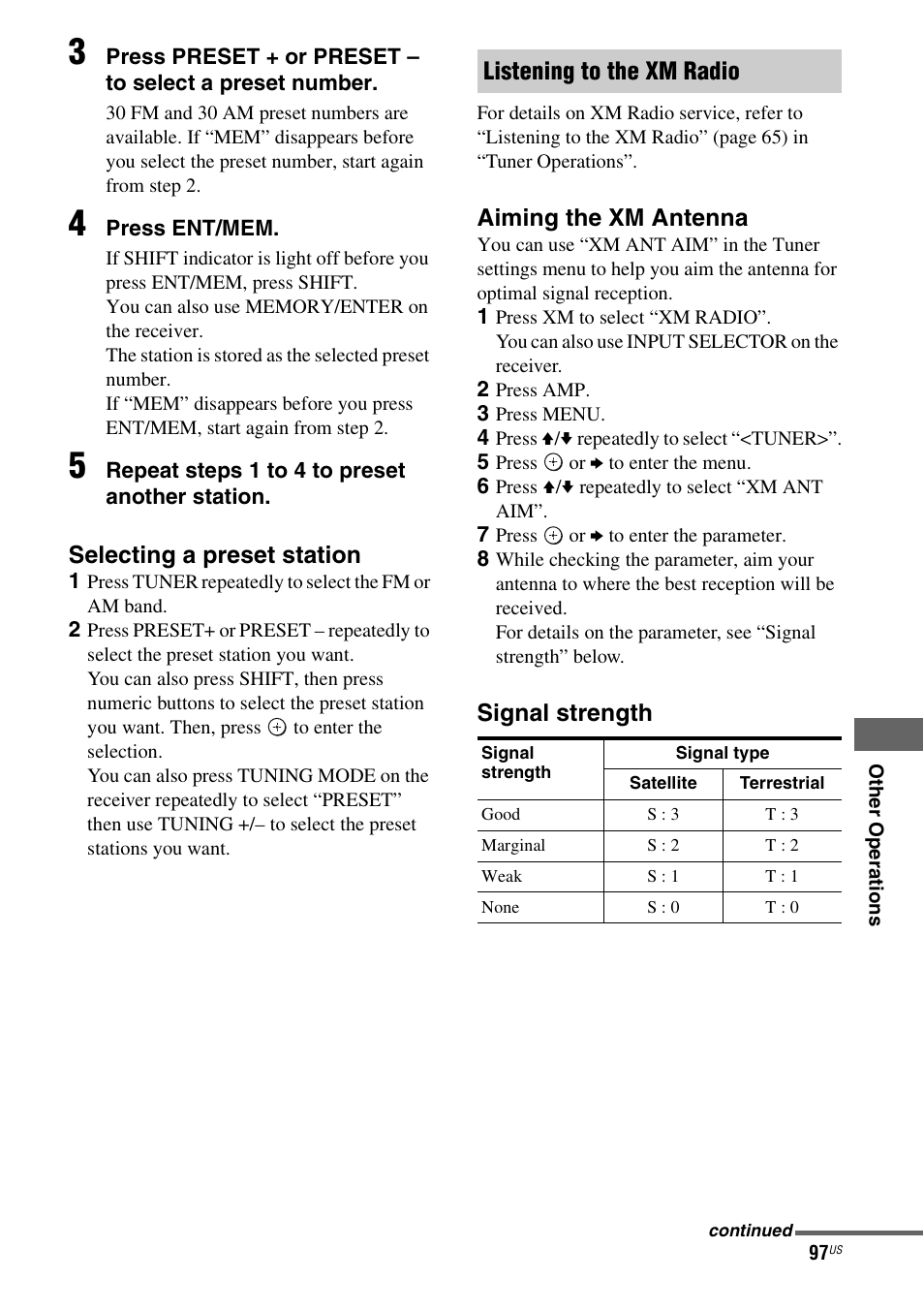 Sony STR-DG920 User Manual | Page 97 / 116