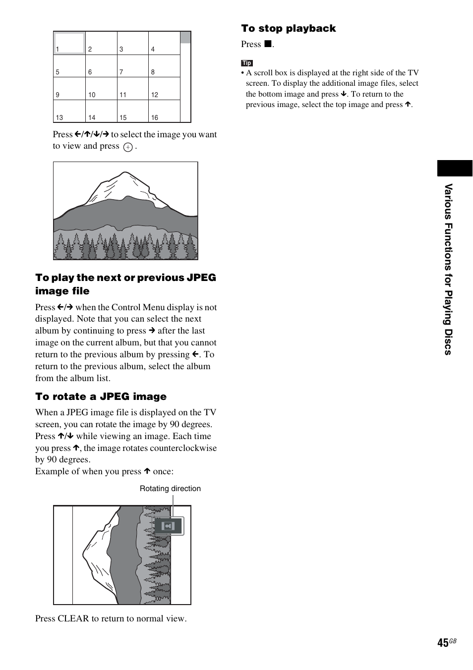 Sony DAV-DZ231 User Manual | Page 45 / 96