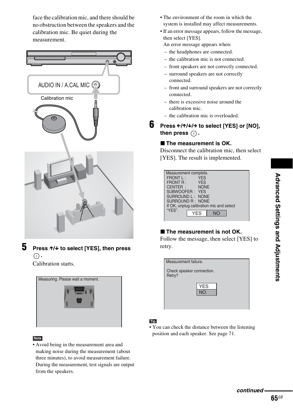 Sony DAV-DZ231 User Manual | Page 65 / 96