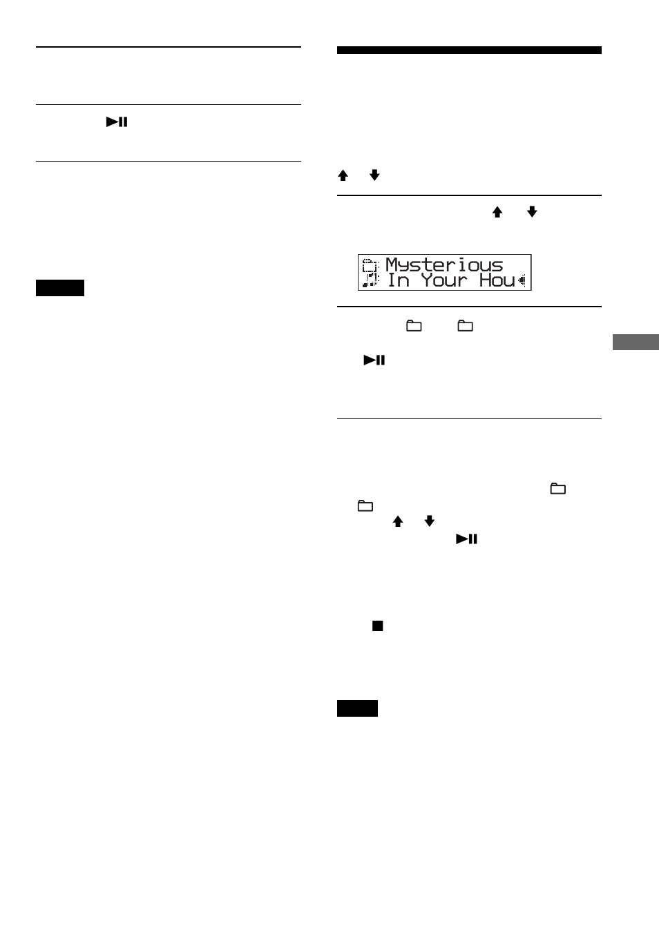 Searching for groups or tracks/files | Sony D-NE301 User Manual | Page 21 / 36
