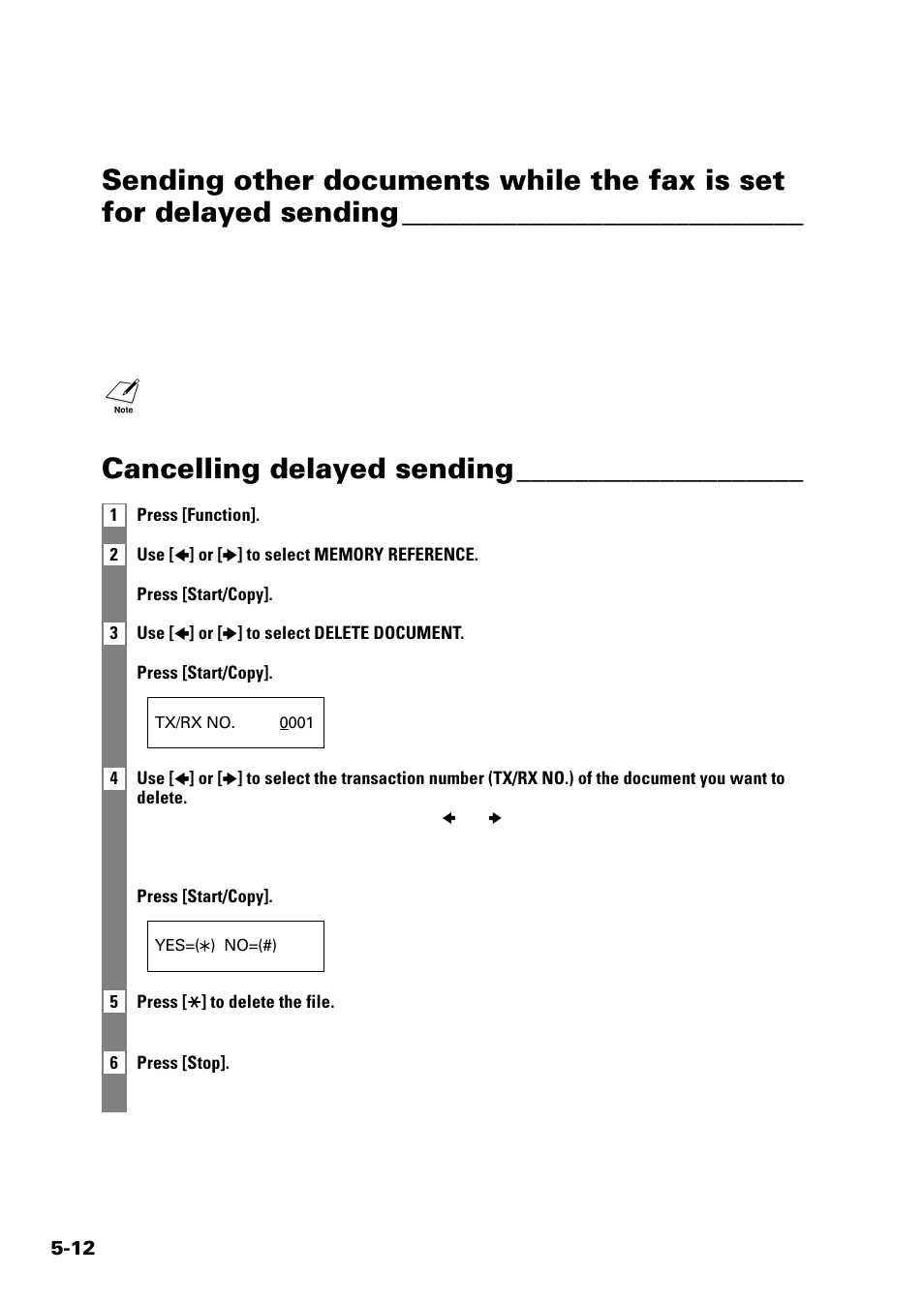 Sony FAX-B140 User Manual | Page 54 / 119