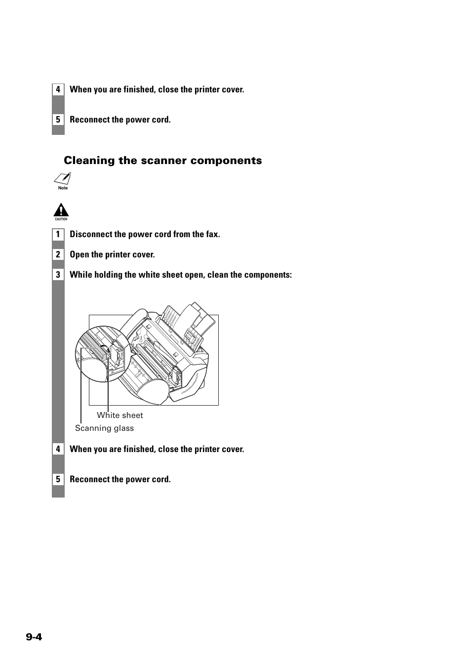 Sony FAX-B140 User Manual | Page 94 / 119