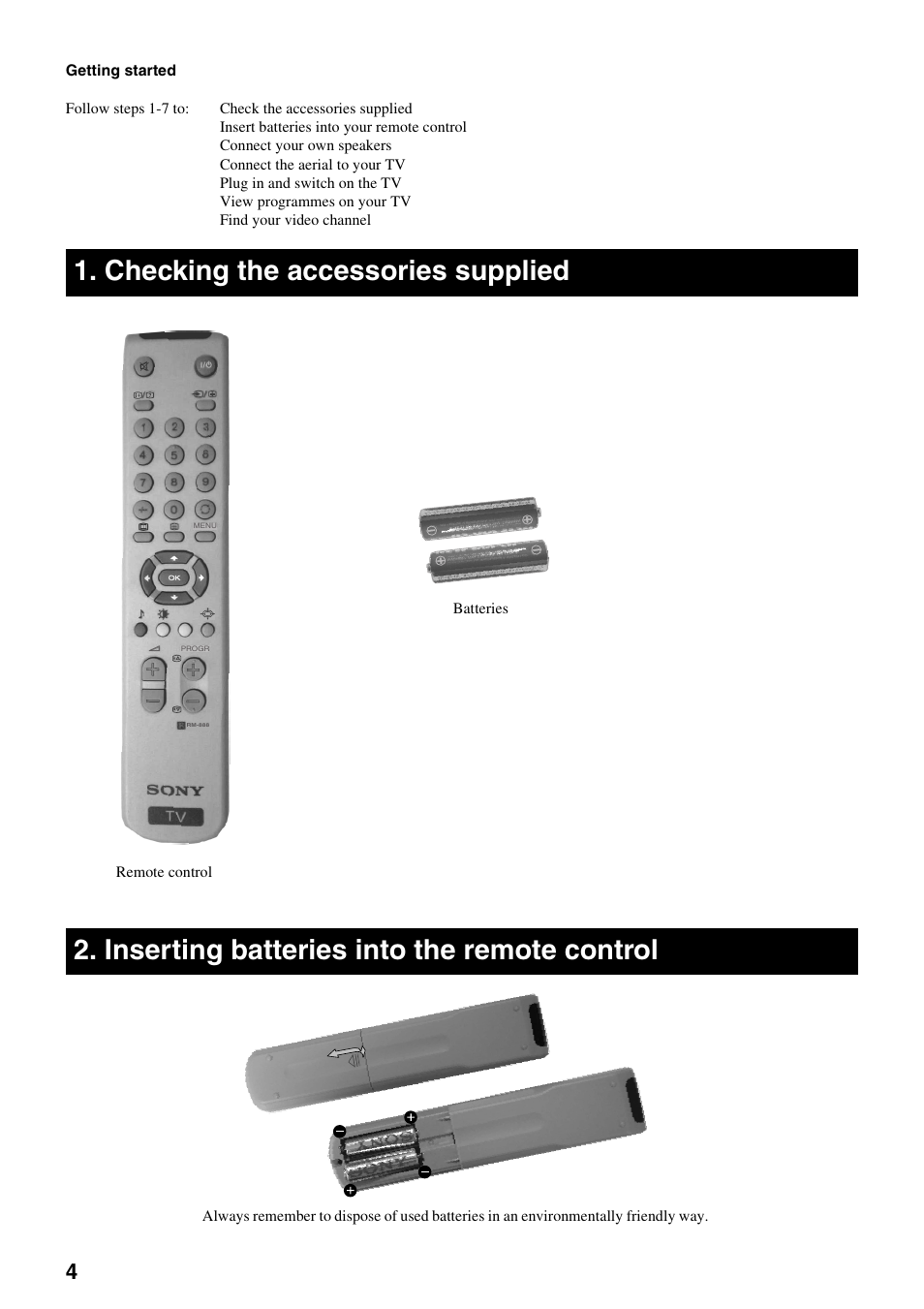Sony FD Trinitron KV-32DX30U User Manual | Page 8 / 40