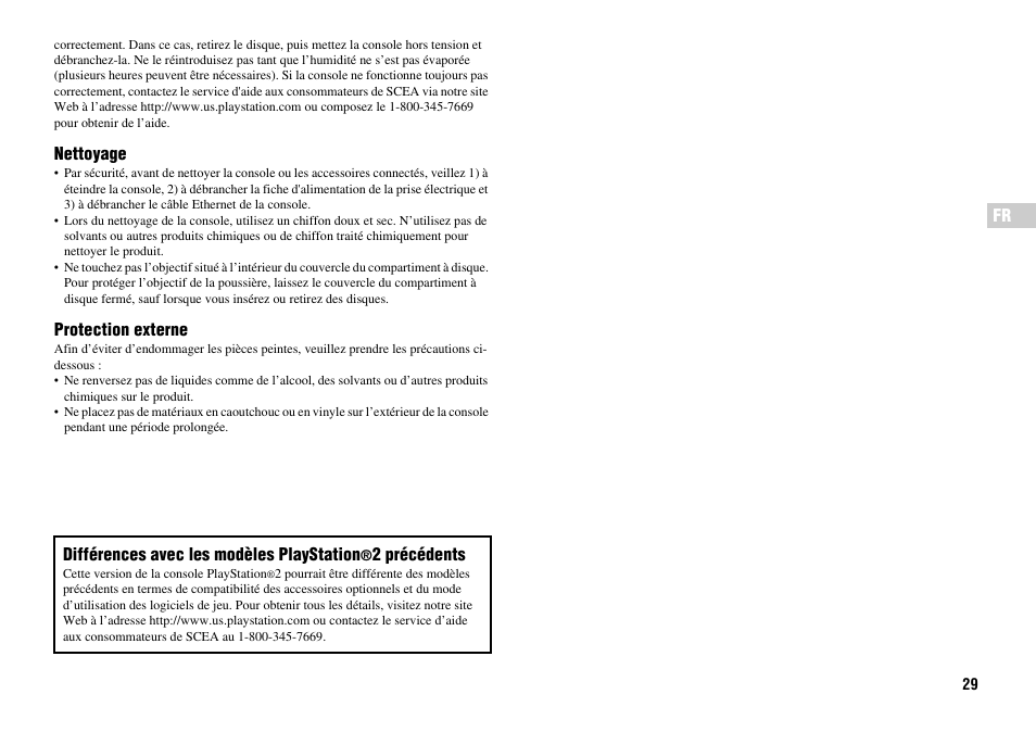 Sony Playstation 2 SCPH-90001 User Manual | Page 29 / 68