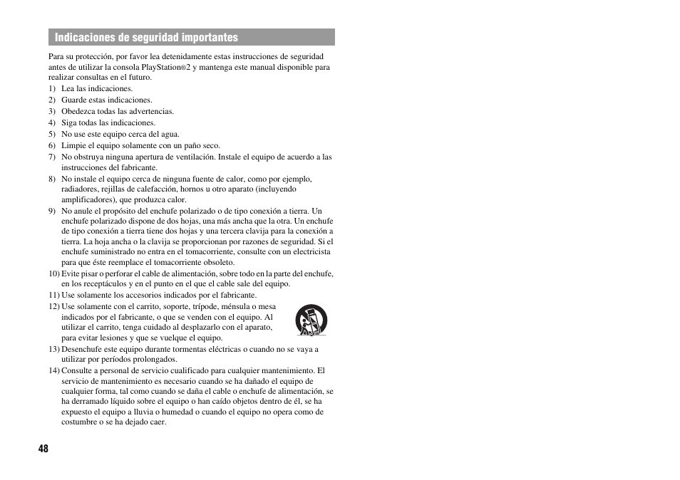 Sony Playstation 2 SCPH-90001 User Manual | Page 48 / 68