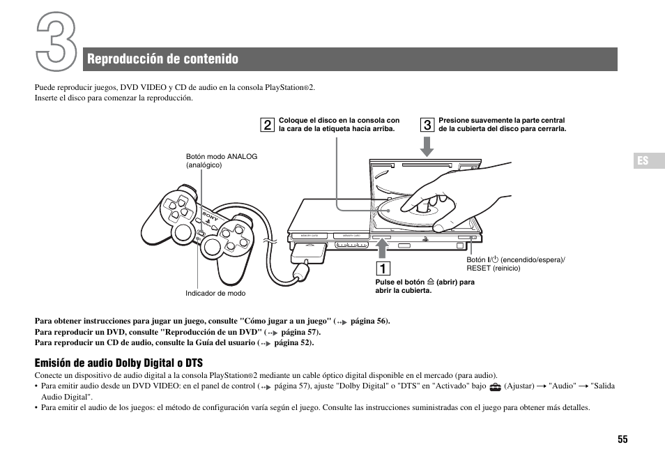 Sony Playstation 2 SCPH-90001 User Manual | Page 55 / 68