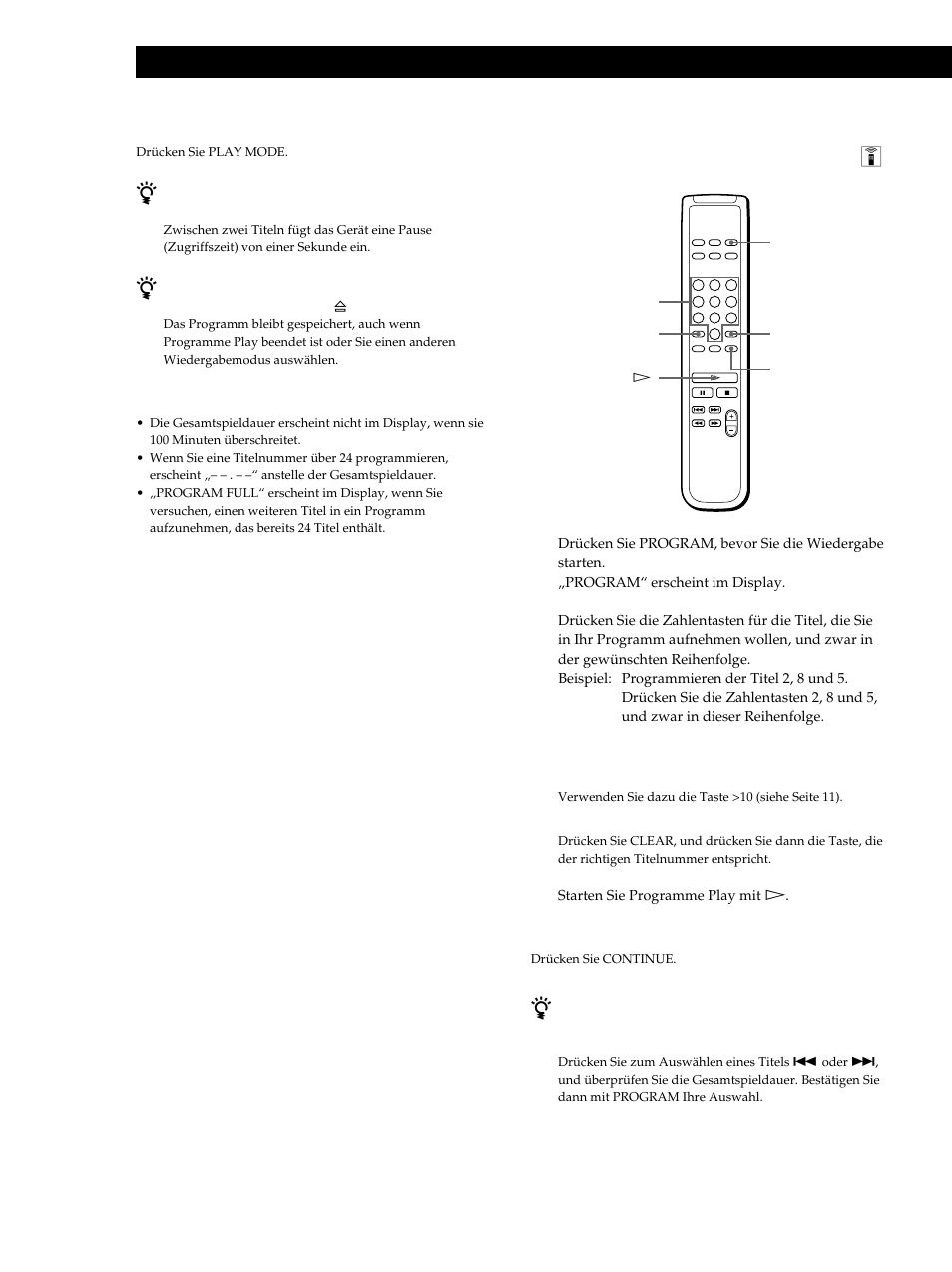 Wiedergeben von cds | Sony CDP-XB740 User Manual | Page 54 / 84