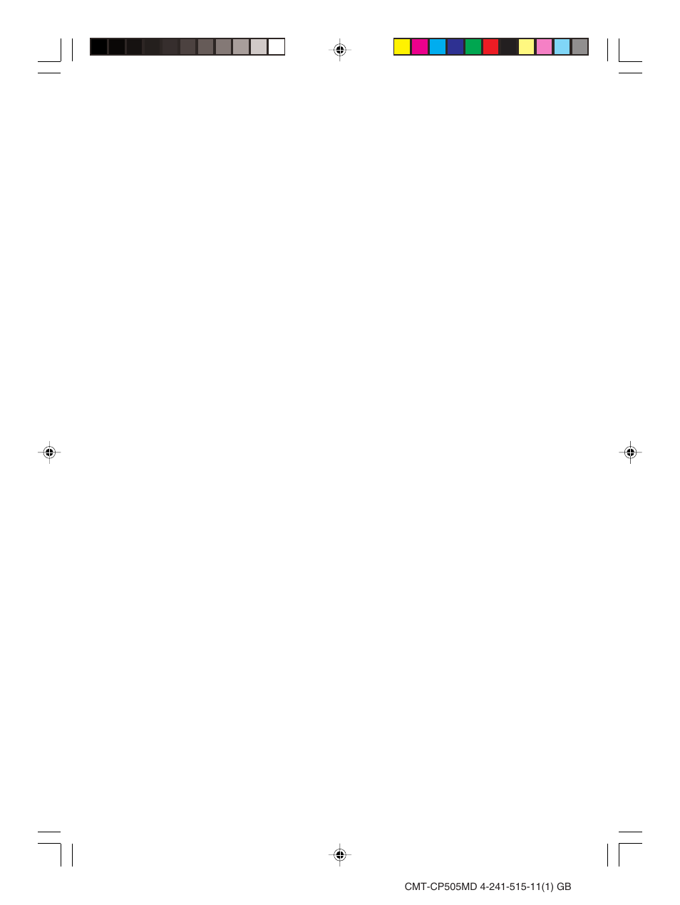 Sony CMT-CP505MD User Manual | Page 66 / 68