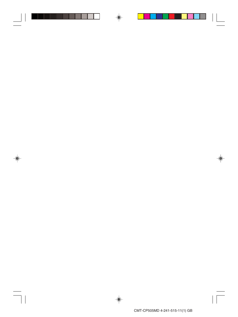 Sony CMT-CP505MD User Manual | Page 67 / 68
