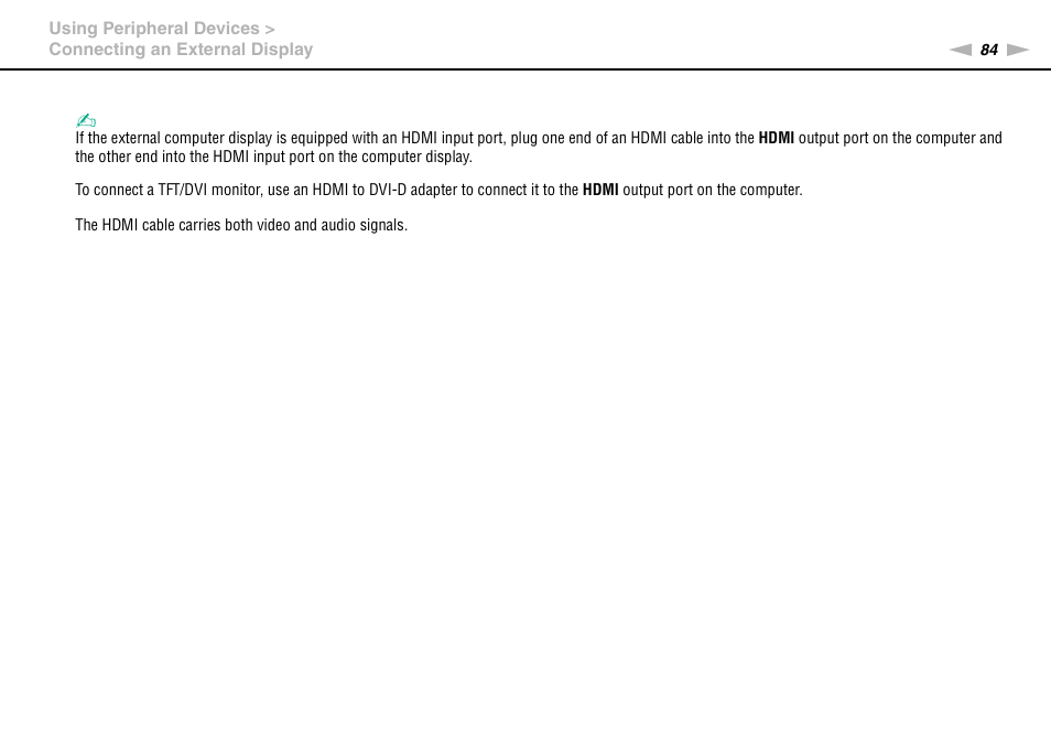 Sony VAIO VPCF13 User Manual | Page 84 / 178