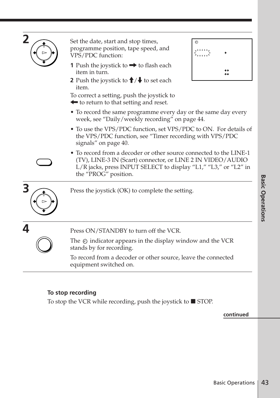 Sony SLV-E780EN/EG User Manual | Page 43 / 72