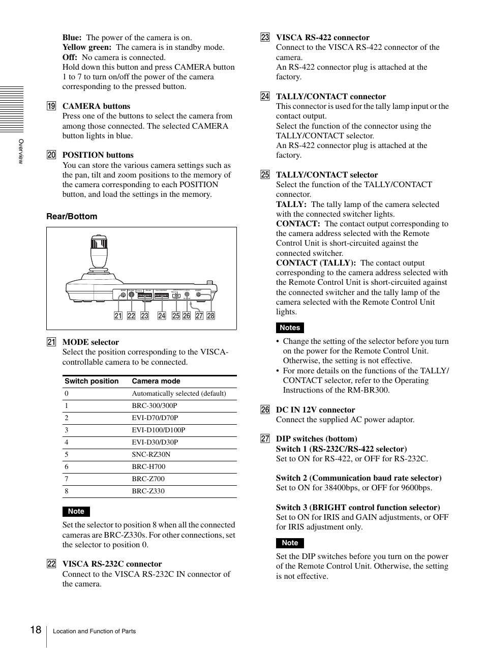 Sony BRC-Z330 User Manual | Page 18 / 73