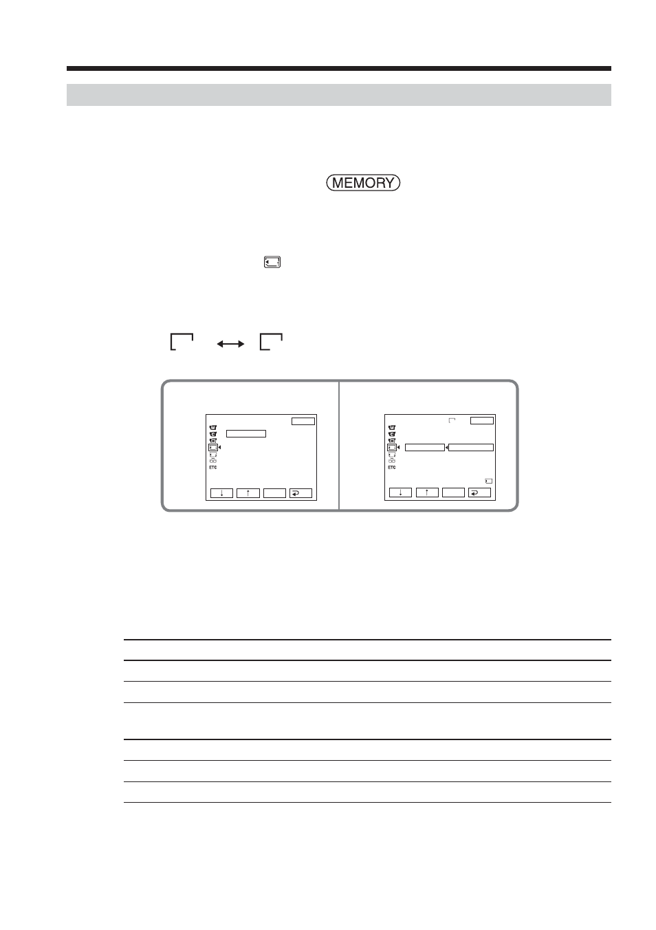 Selecting the still image size, Selecting the quality and size of image data | Sony TRV80 User Manual | Page 104 / 220