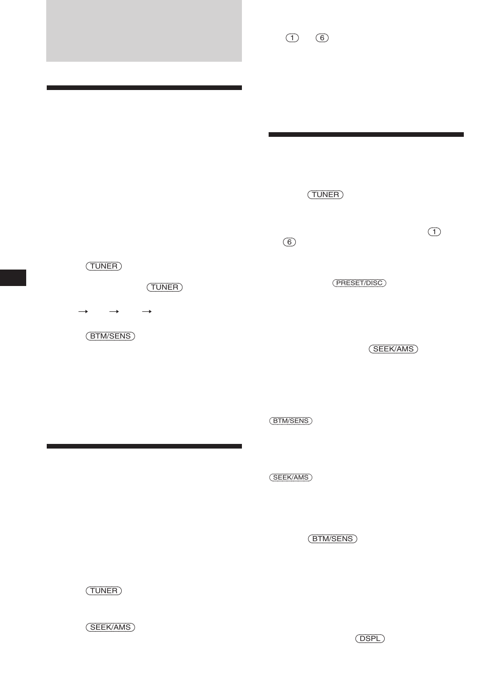 Radio | Sony WX-C570 User Manual | Page 8 / 38