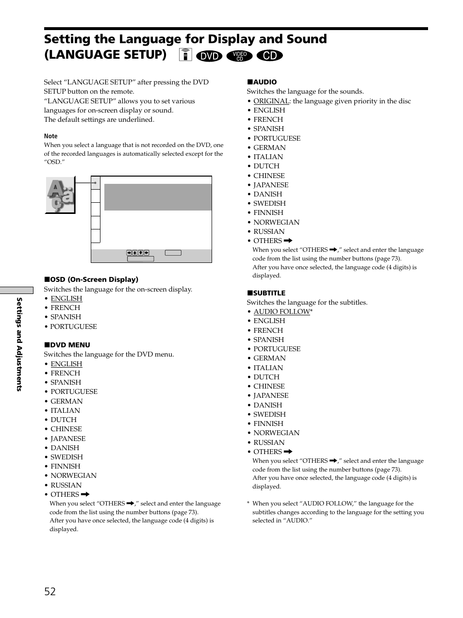 Sony SAVA-D900 User Manual | Page 52 / 80