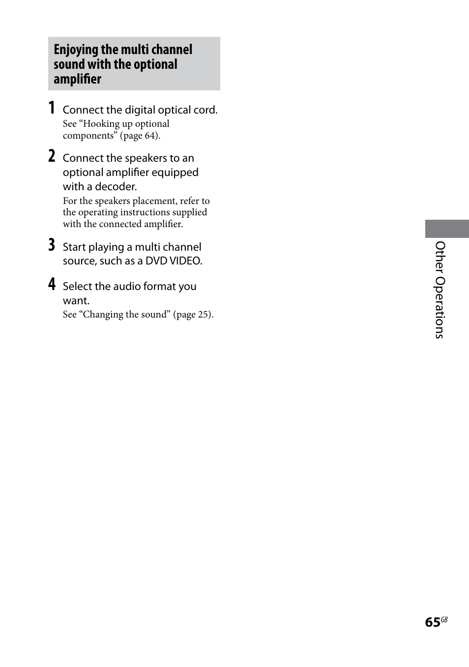 Sony CMT-DH7BT User Manual | Page 65 / 92