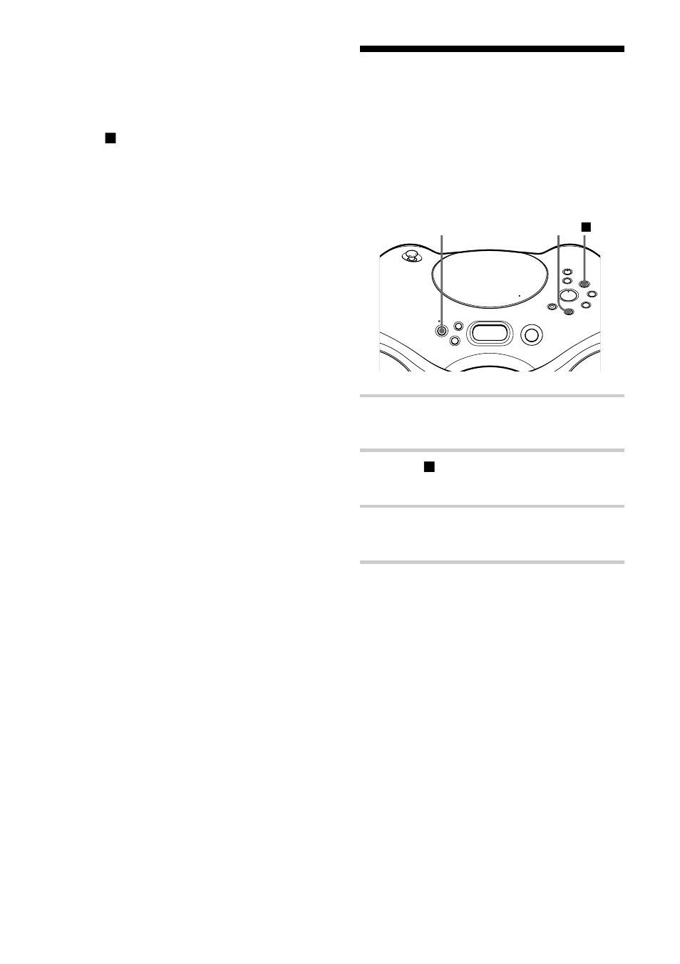 Prevención de los saltos de sonido (esp), Prevención de los saltos de sonido | Sony ZS-X3CP User Manual | Page 40 / 56