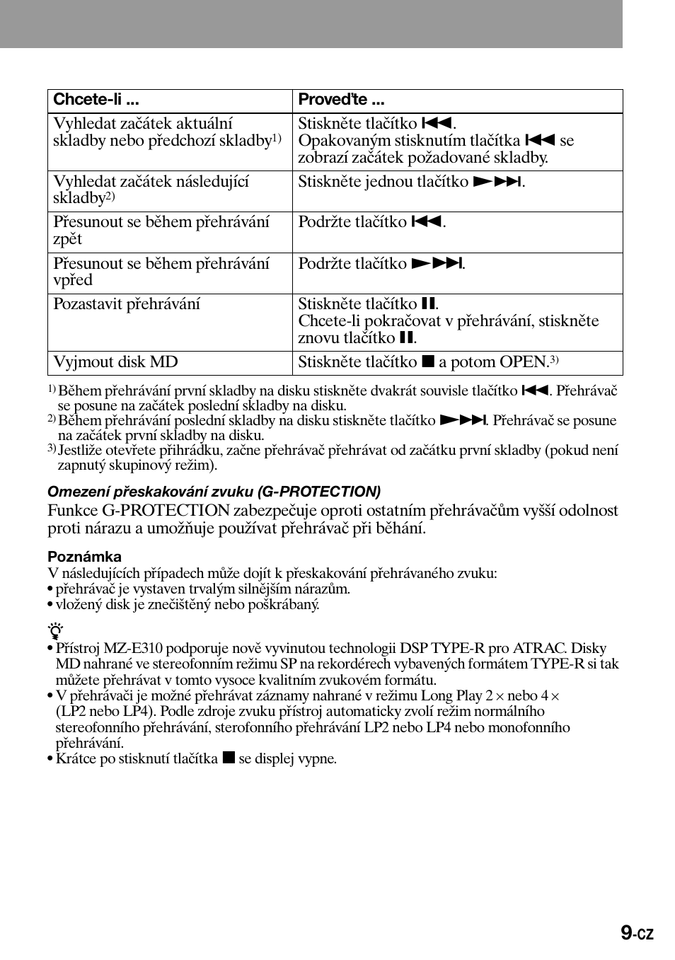 Sony Walkman MZ-E310 User Manual | Page 207 / 364