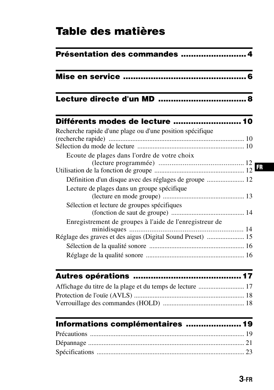 Sony Walkman MZ-E310 User Manual | Page 25 / 364