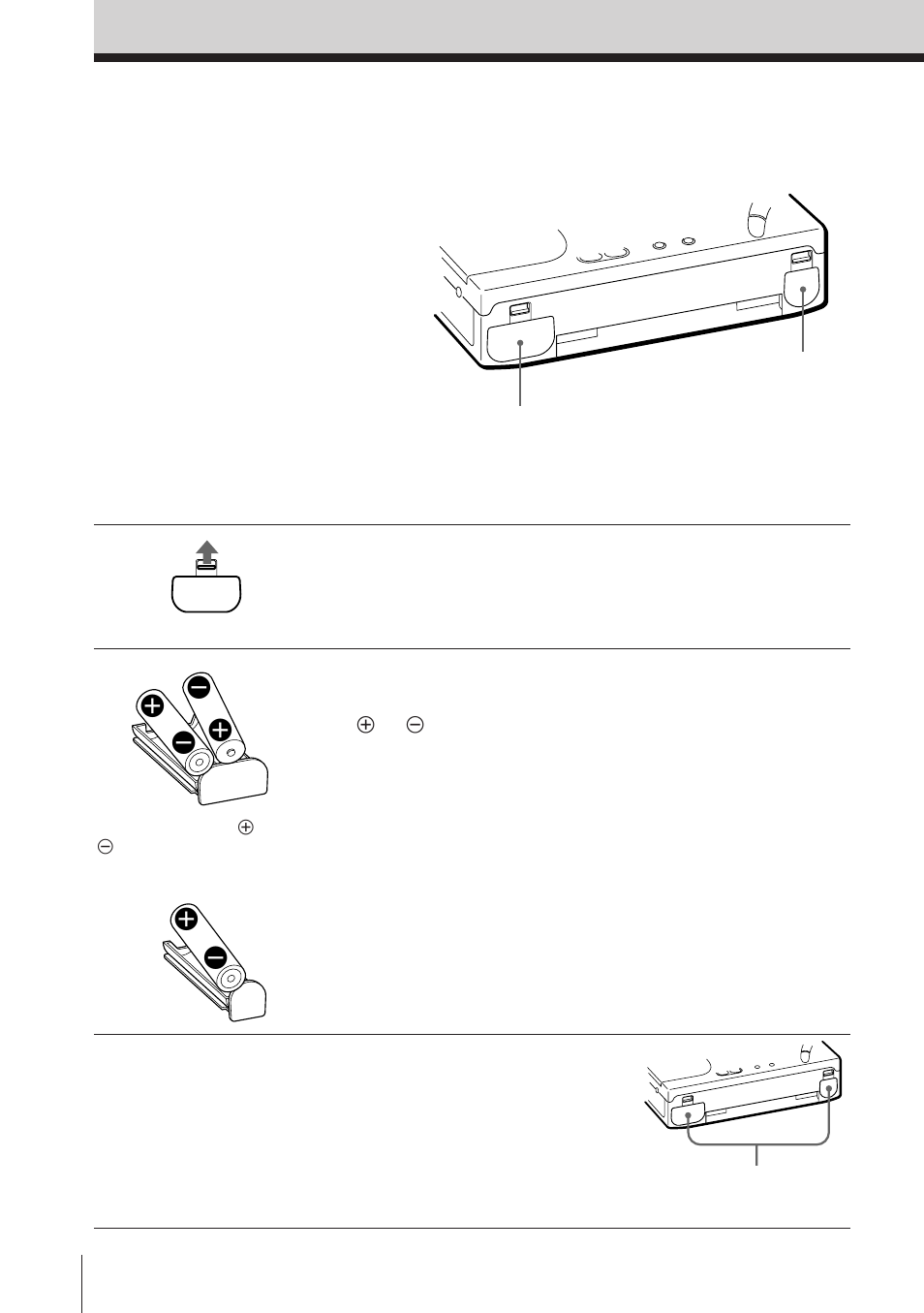 Inleggen van de batterijen | Sony ICF-SW1000TS User Manual | Page 180 / 222