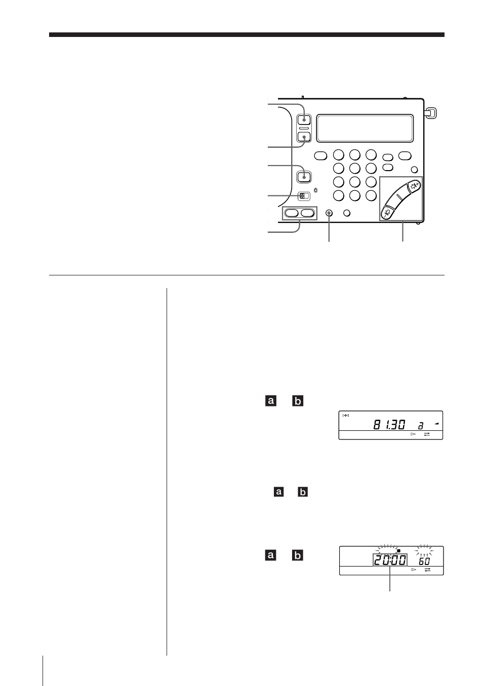 Schakelklok-opname, Plaats de cassette voor opname in de houder, Schakel de radio uit | Sony ICF-SW1000TS User Manual | Page 204 / 222