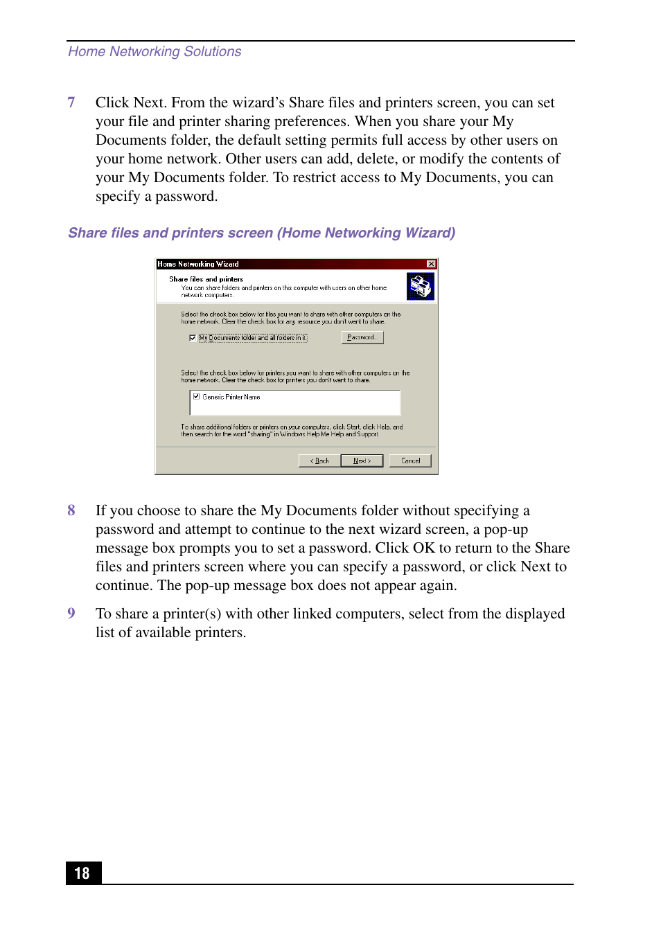 Sony MPKTHE User Manual | Page 20 / 32