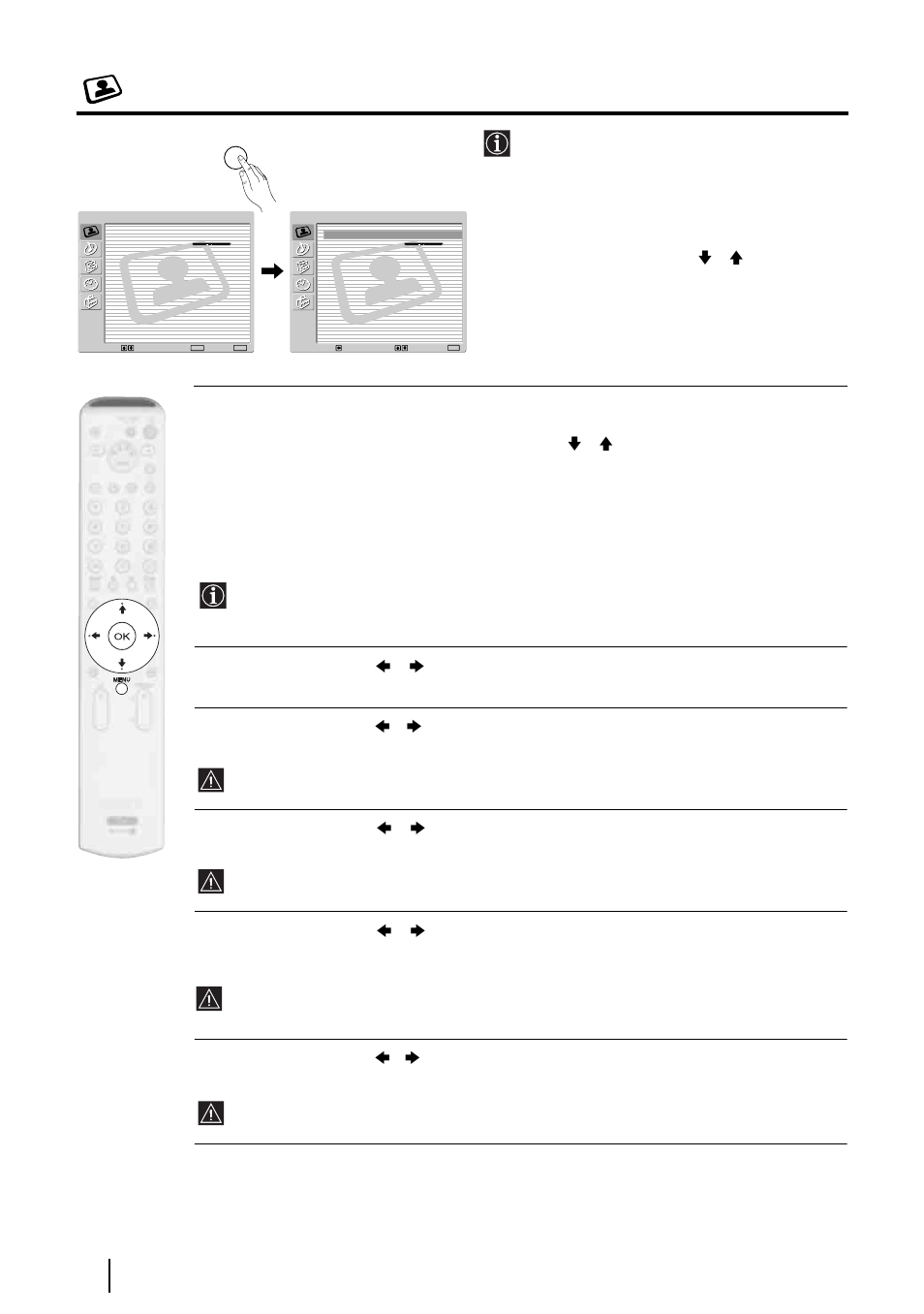 Menú de ajuste de la imagen | Sony KE-P37XS1 User Manual | Page 113 / 196