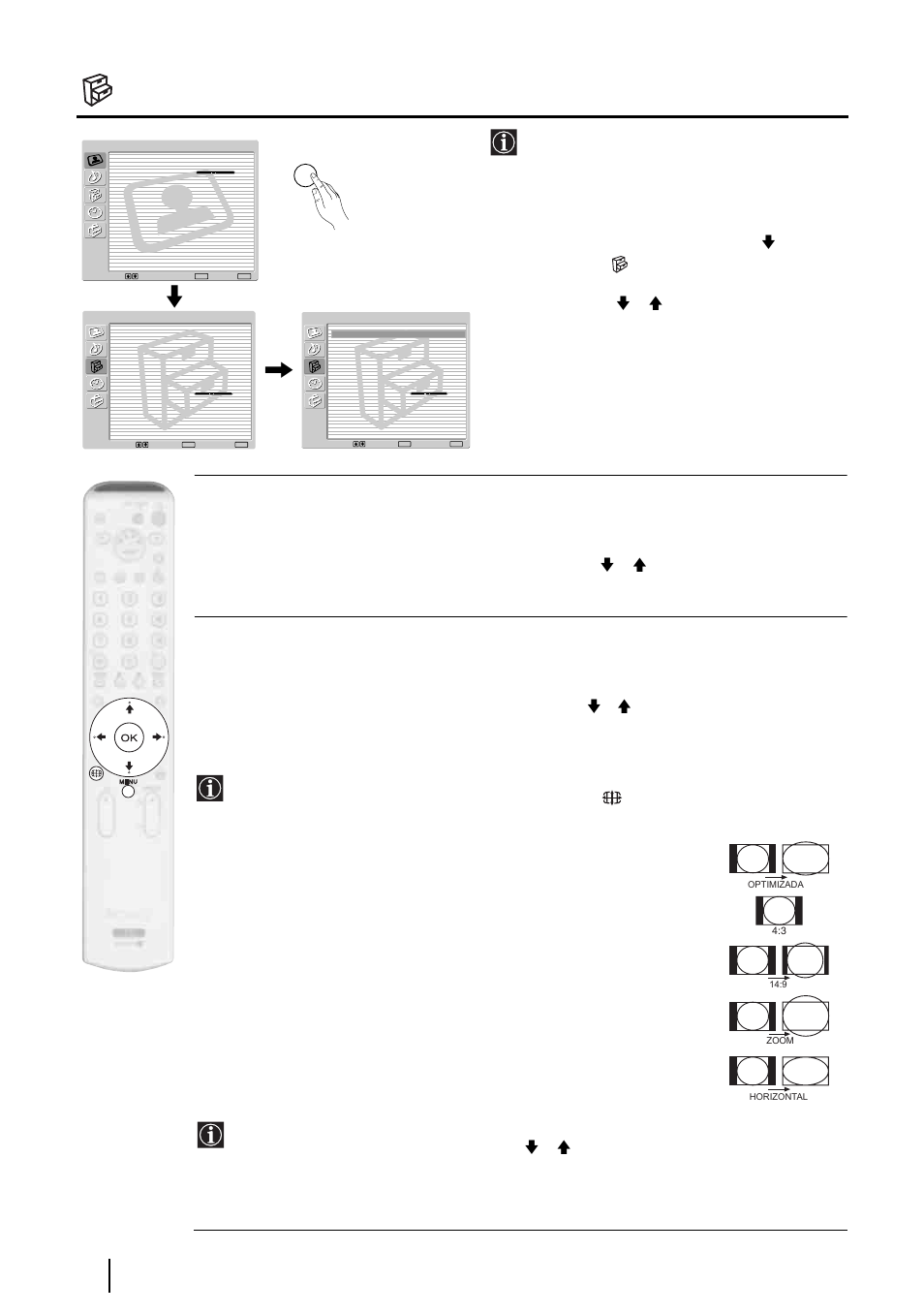 Menú de características | Sony KE-P37XS1 User Manual | Page 117 / 196