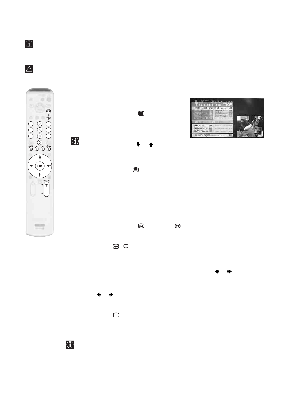 Télétexte | Sony KE-P37XS1 User Manual | Page 178 / 196