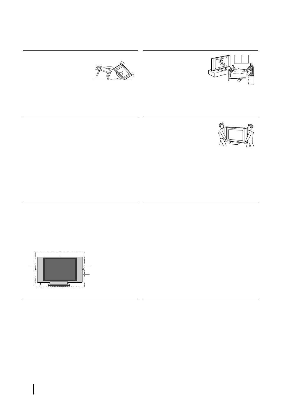 Sicherheitshinweise, Table 1 | Sony KE-P37XS1 User Manual | Page 52 / 196