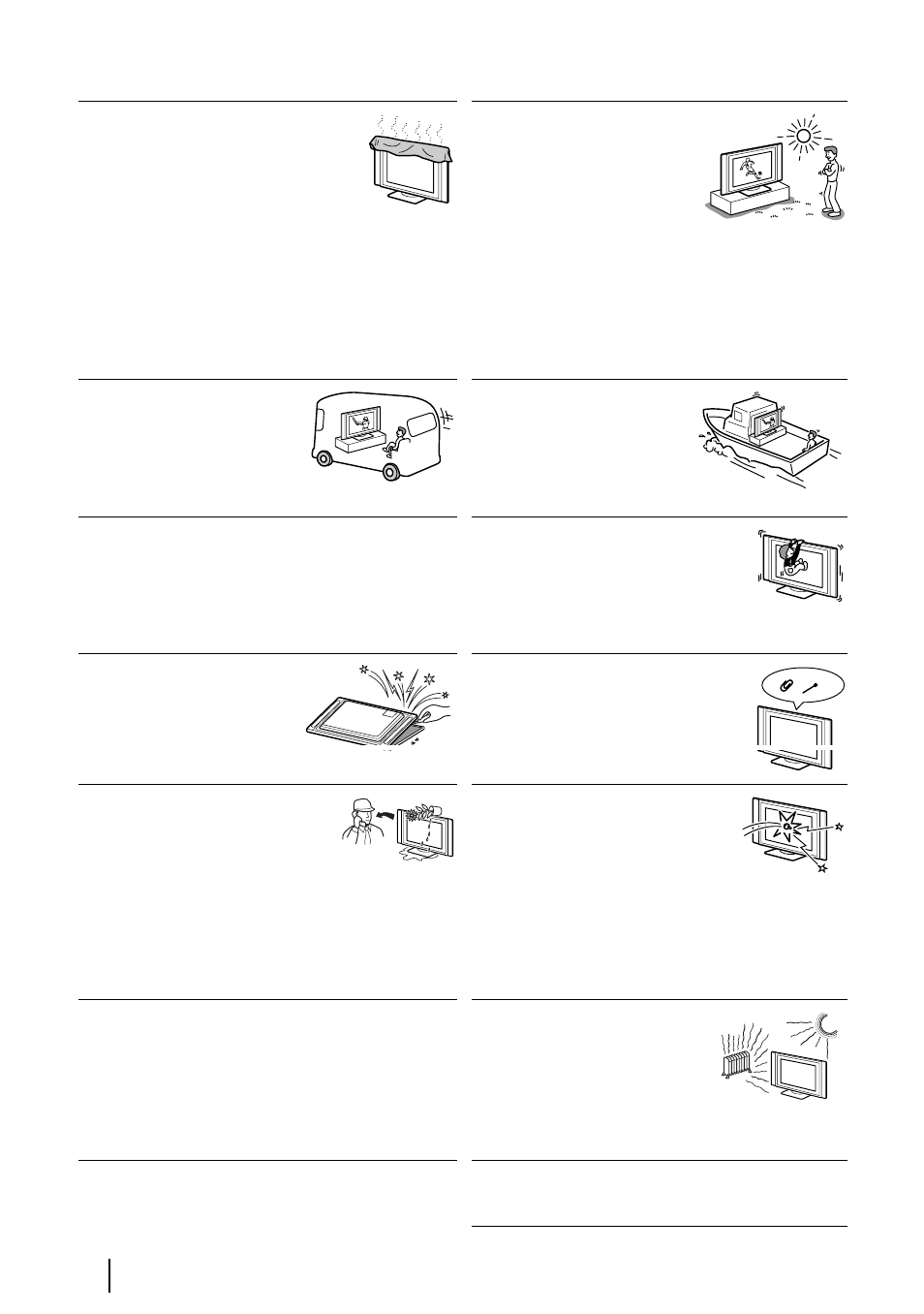 Aufbau und transport | Sony KE-P37XS1 User Manual | Page 54 / 196