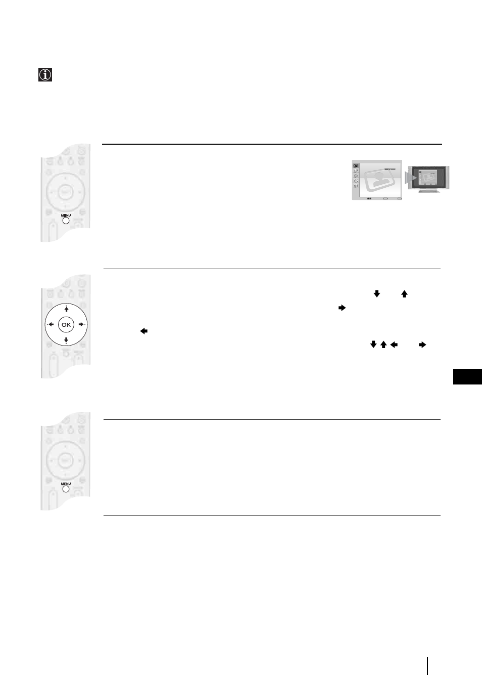 Das menüsystem, 17 de | Sony KE-P37XS1 User Manual | Page 65 / 196