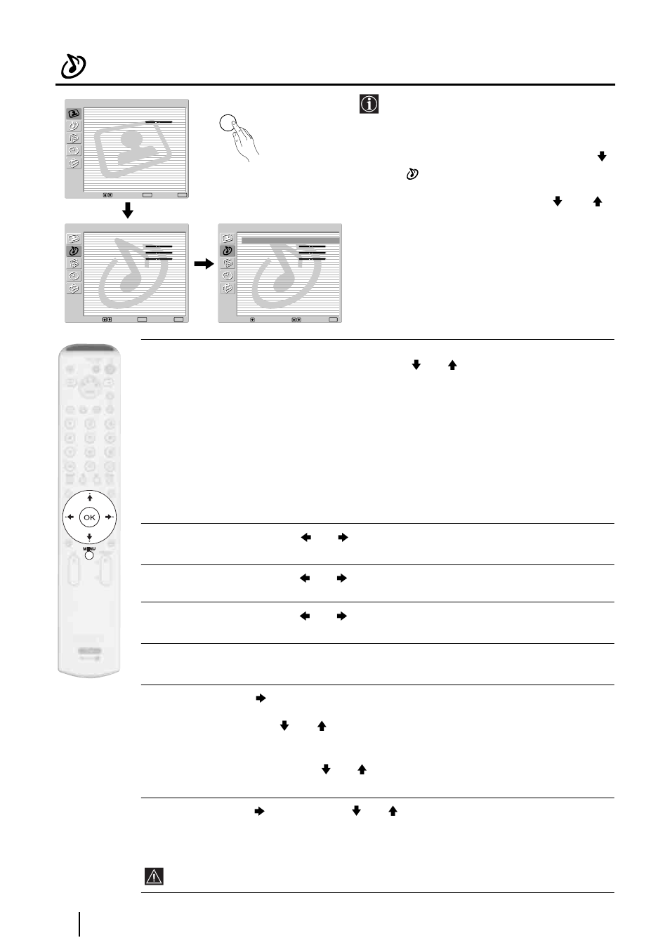 Das menü ton-einstellungen | Sony KE-P37XS1 User Manual | Page 68 / 196