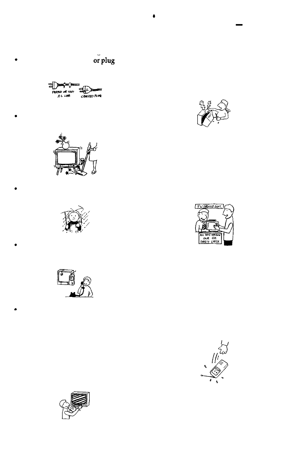 Service | Sony WEGA KV-27FS13 User Manual | Page 7 / 61