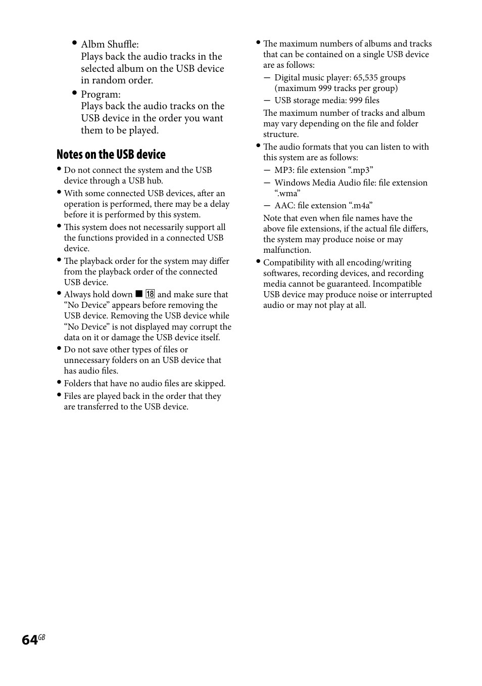 Sony 3-097-194-15(1) User Manual | Page 64 / 112