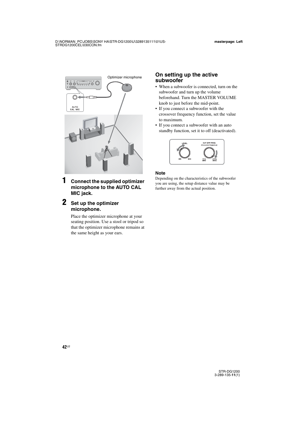 Sony R-DG1200 User Manual | Page 42 / 136