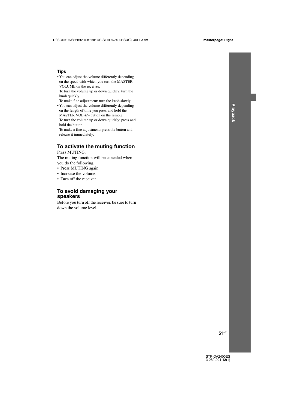 Sony 3-289-204-12(1) User Manual | Page 51 / 140