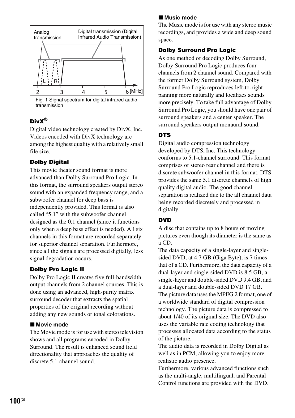 Sony DAV-DZ531W User Manual | Page 100 / 116