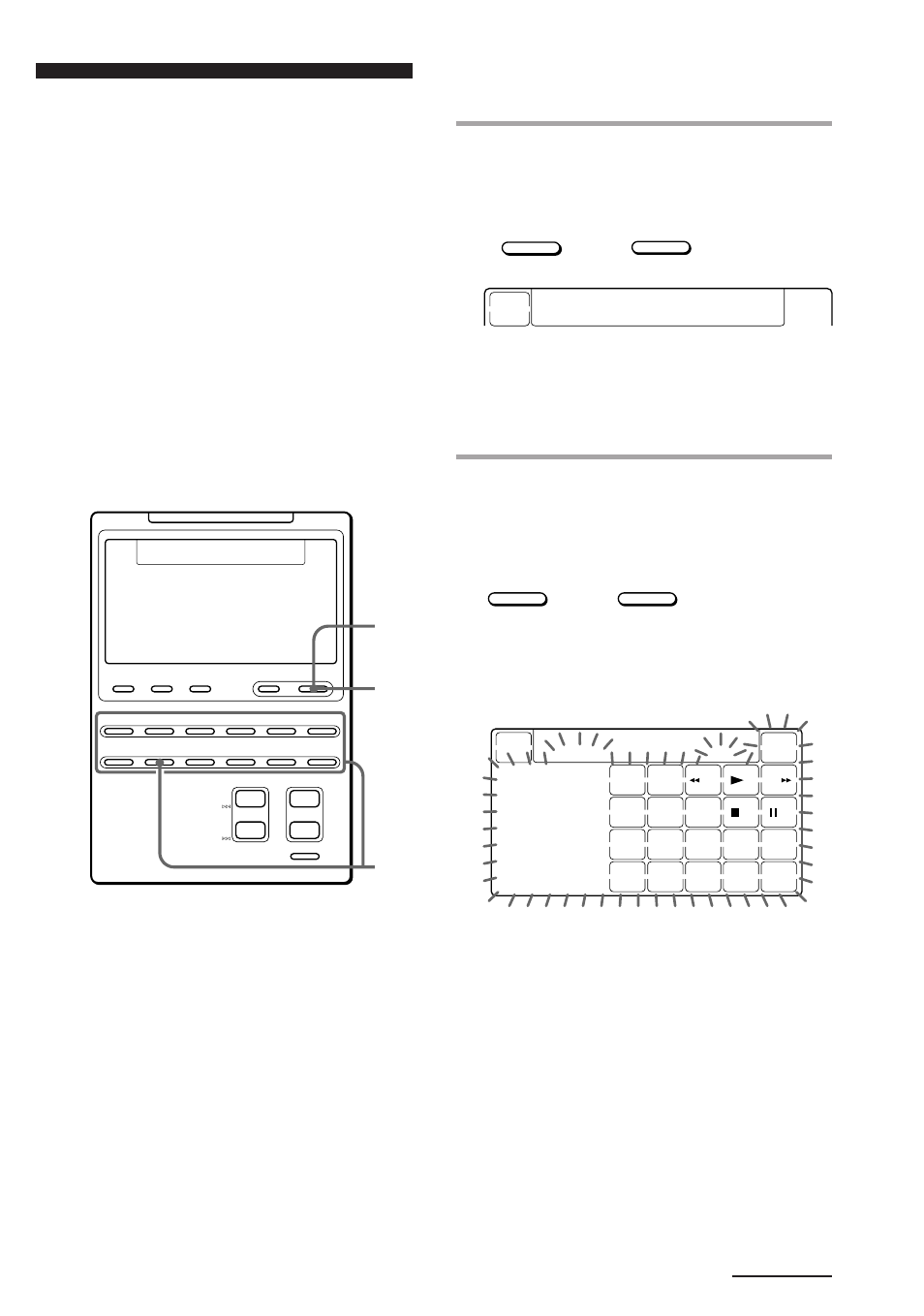 Using the option button, While pressing commander off, press option, Continued | When you assign a cassette deck (deck b/a), Commander off, Option, Option cd | Sony RM-AV2000 User Manual | Page 17 / 52