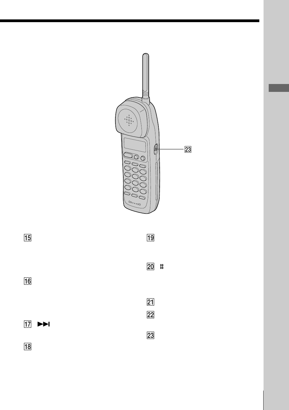 Getting started | Sony SPP-A9171 User Manual | Page 21 / 72