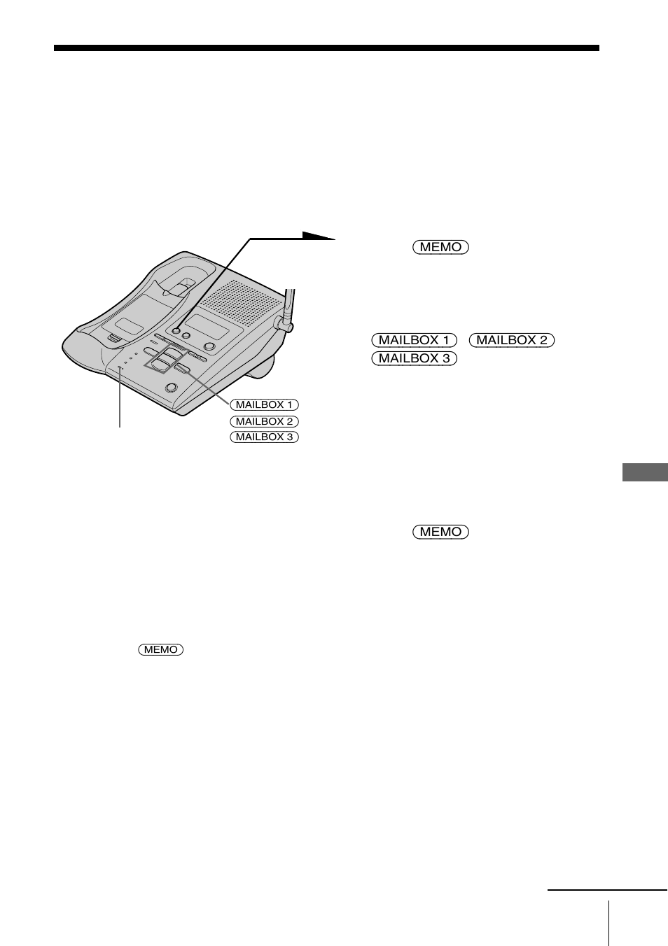 Recording a memo | Sony SPP-A9171 User Manual | Page 47 / 72