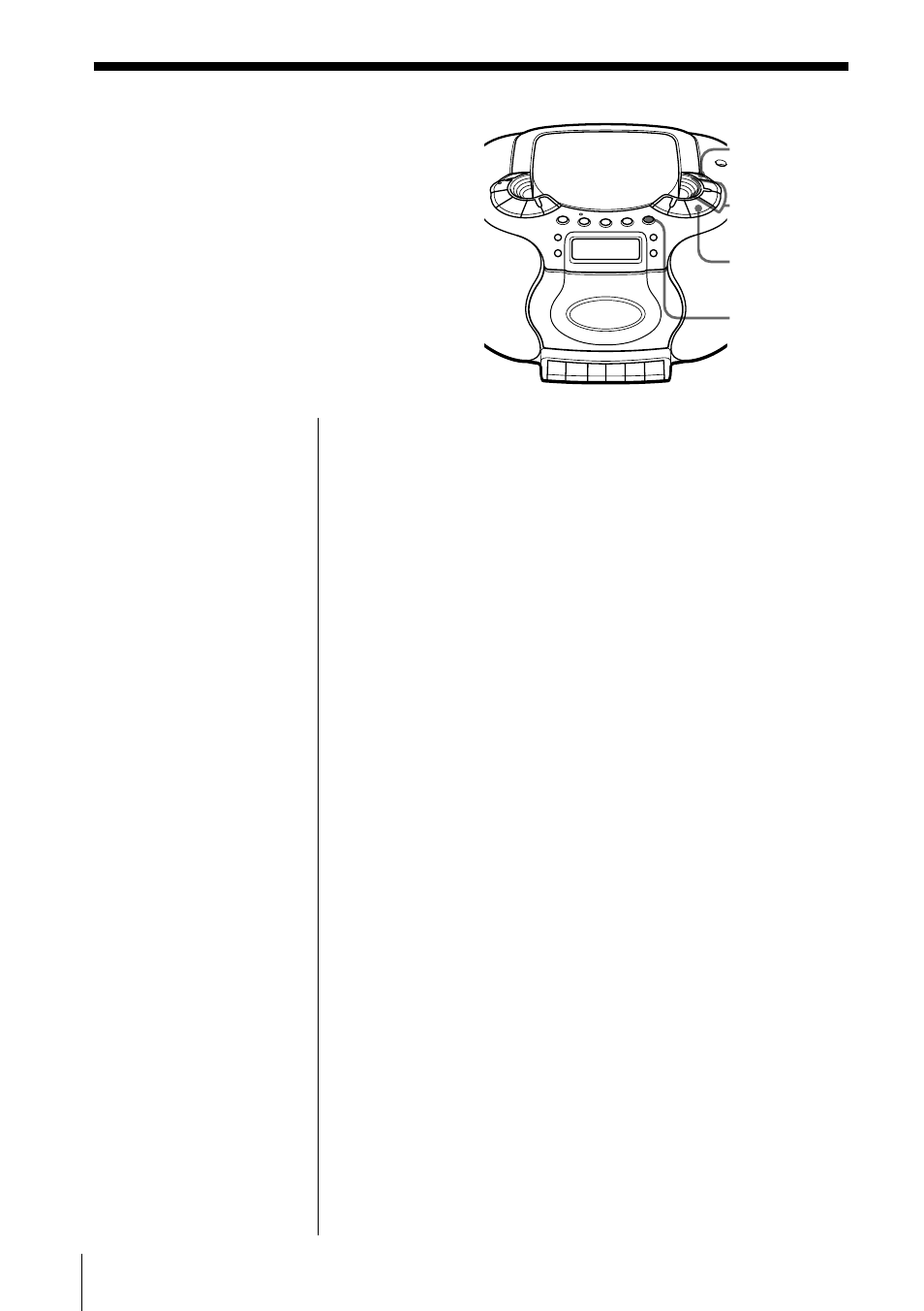 The radio, Presetting radio stations | Sony CFD-E55L User Manual | Page 18 / 72