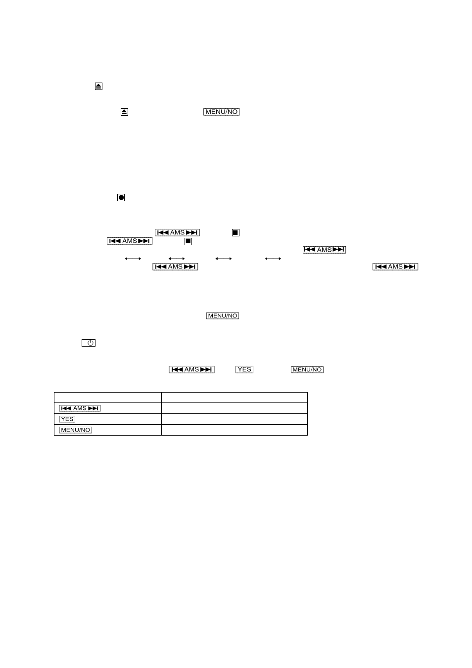 Test mode | Sony MDS-S50 User Manual | Page 17 / 70