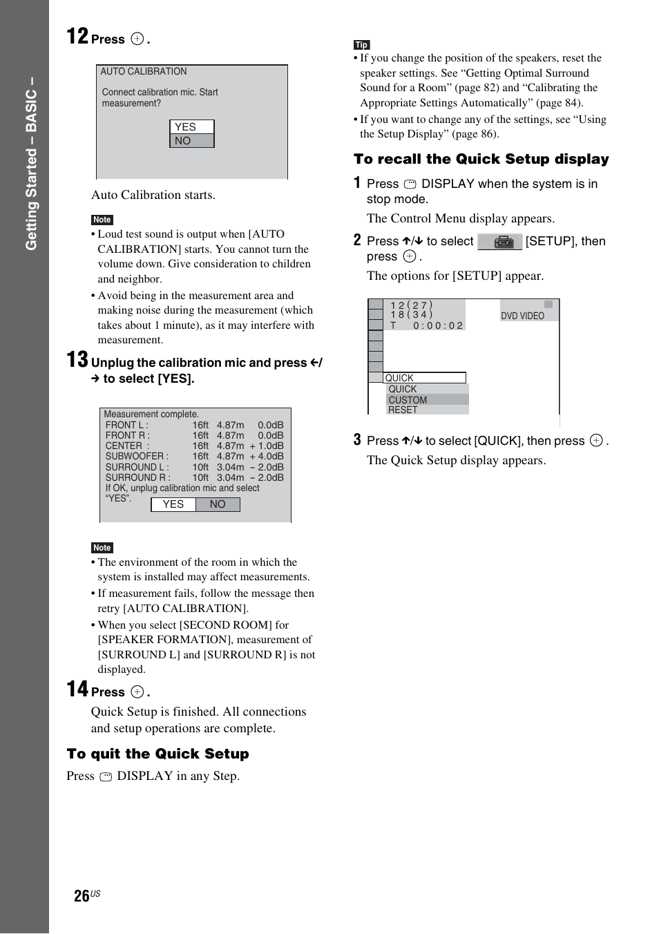 Sony DAVHDX500 User Manual | Page 26 / 120