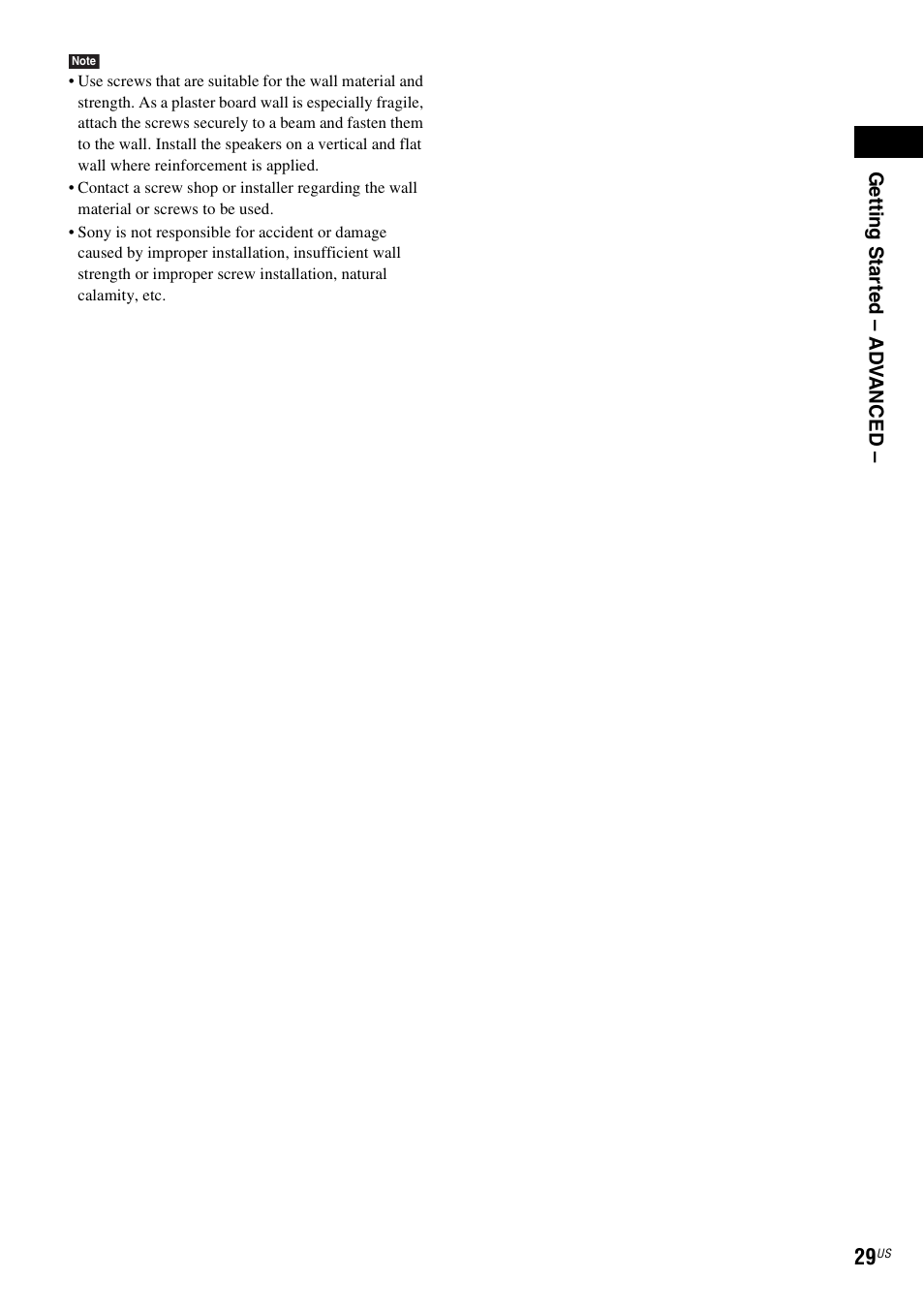 Sony DAVHDX500 User Manual | Page 29 / 120