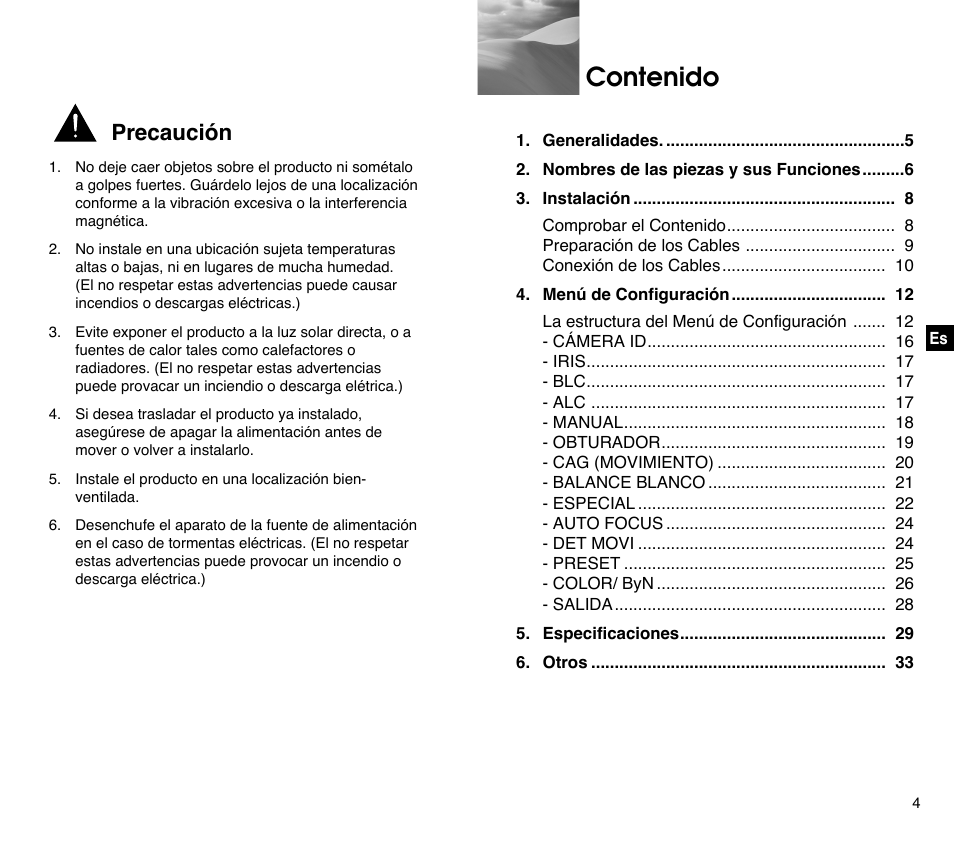 Samsung SCC-C4201P User Manual | Page 60 / 95