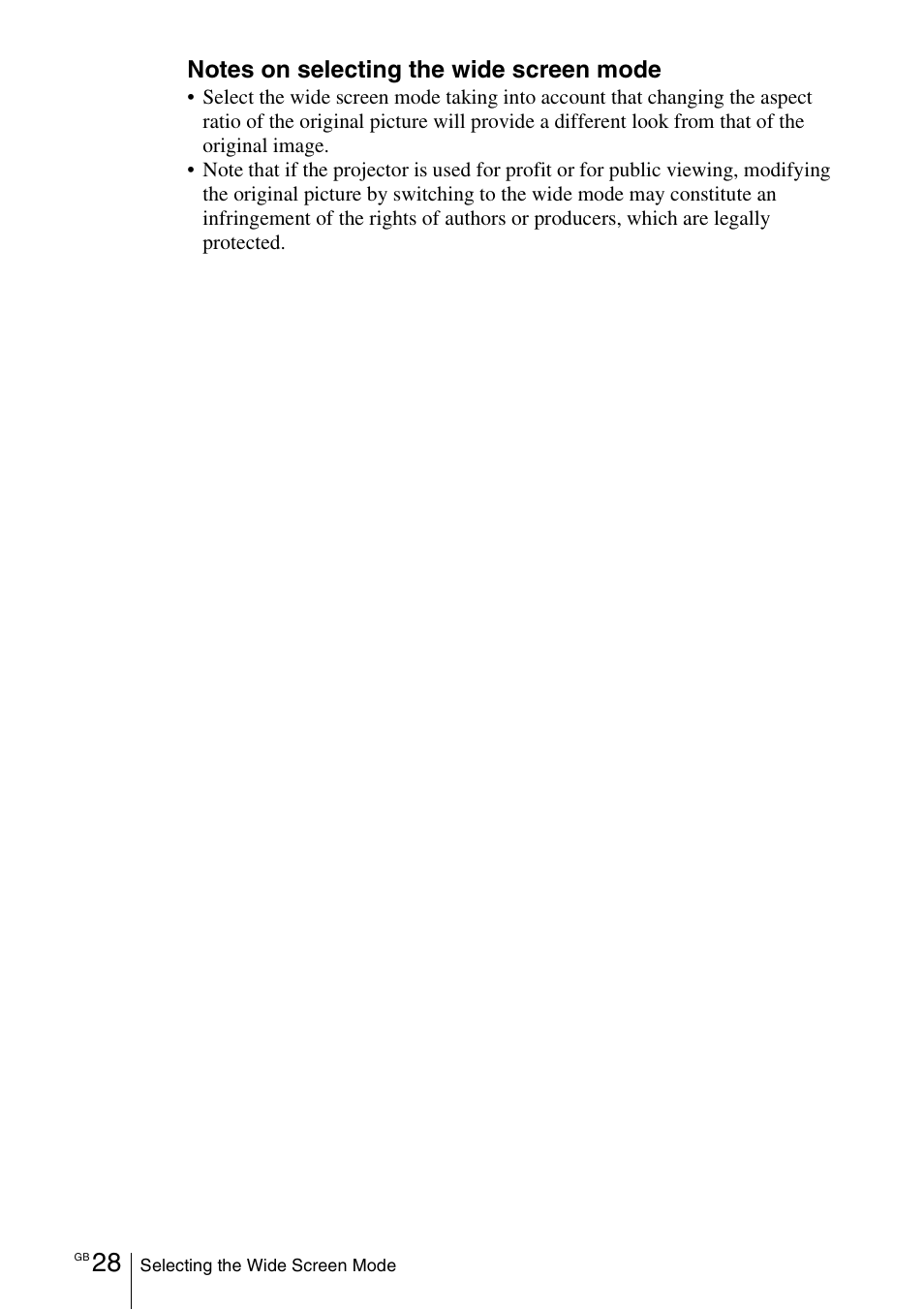 Sony Cineza VPL-HS50 User Manual | Page 28 / 68