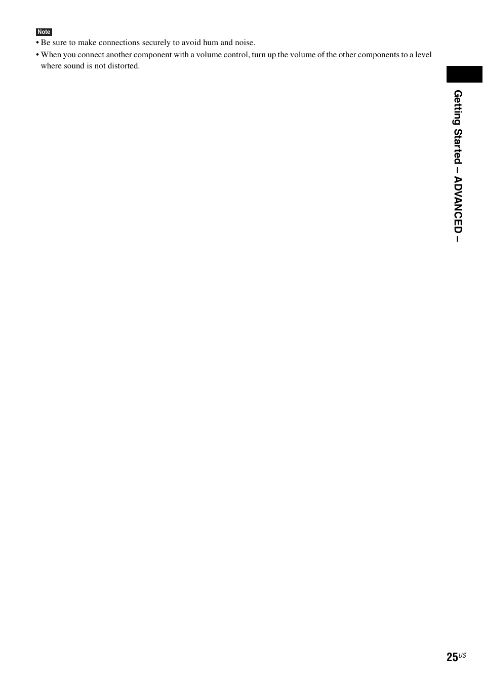 Sony DAV-HDZ235 User Manual | Page 25 / 100