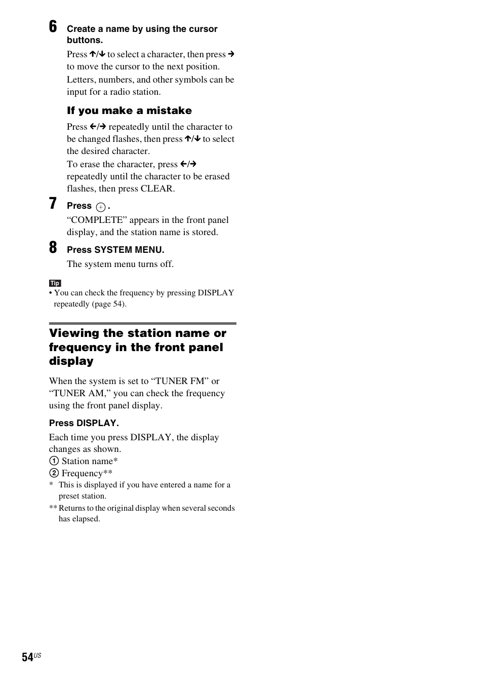 Sony DAV-HDZ235 User Manual | Page 54 / 100