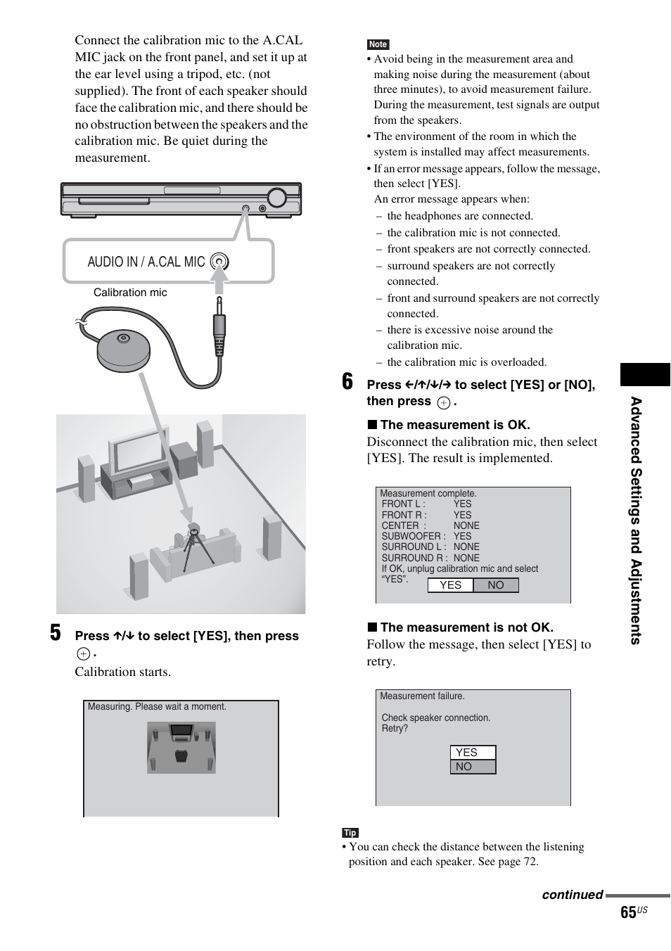 Sony DAV-HDZ235 User Manual | Page 65 / 100